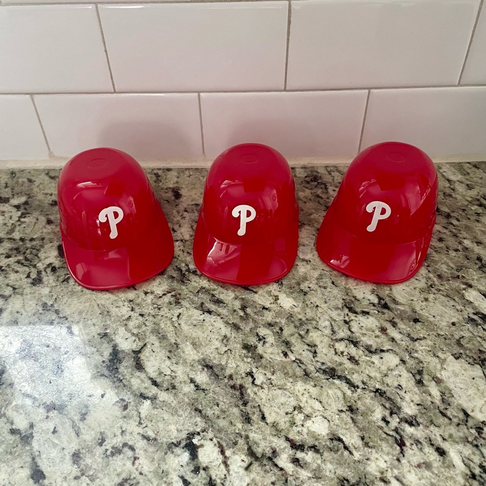 Phillies Mini Ice Cream Helmets